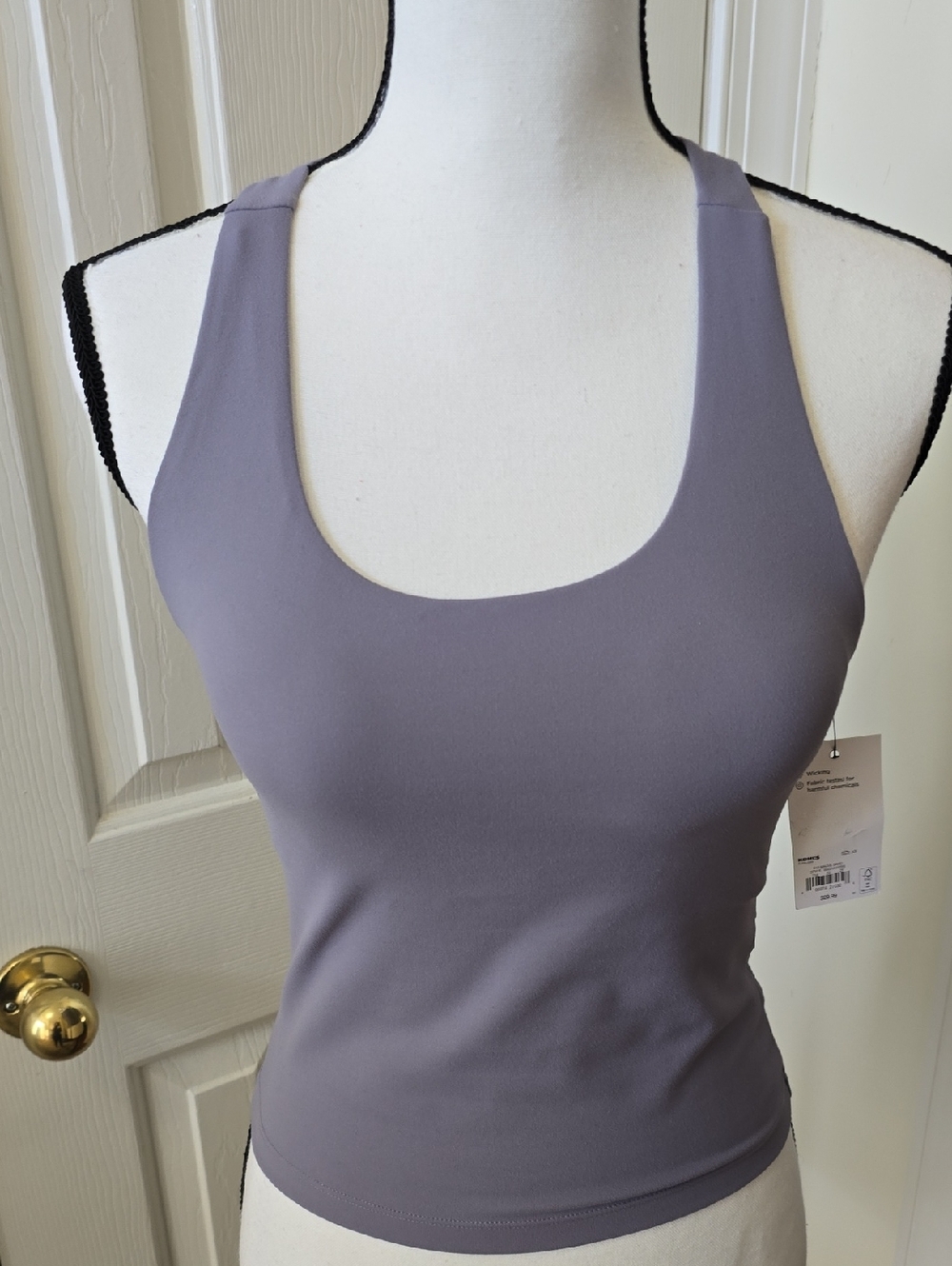 FLX BRAND WOMEN'S PURPLE MAUVE ATHLETIC SPORTS BRA SIZE XS